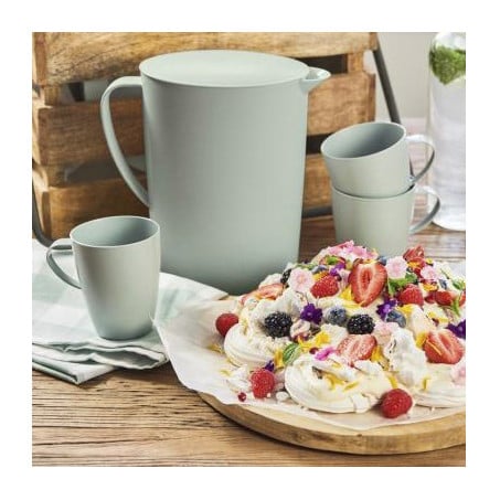 GastroMax serveerkan bio - lichtblauw - 2 liter