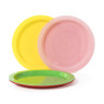 Bordje kunststof - ø19 cm - 6 stuks