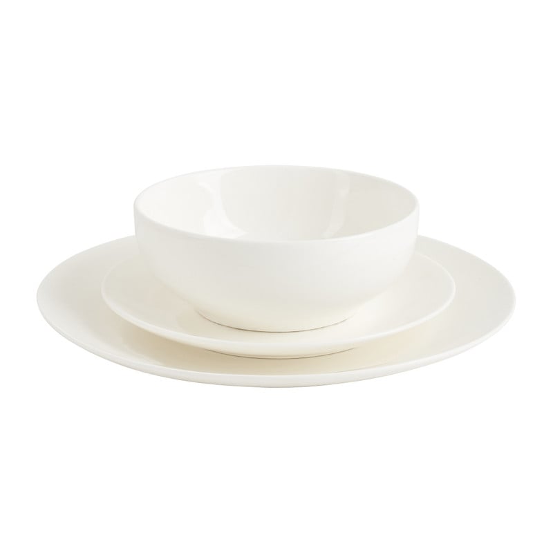 Serviesset rond - wit - 12-delig - 4 persoons