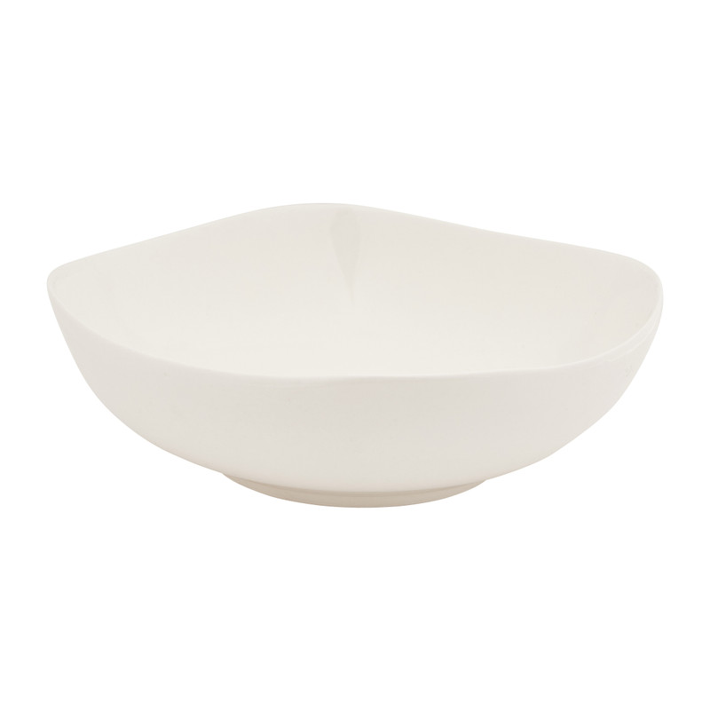 Serviesset vierkant - wit - 12-delig