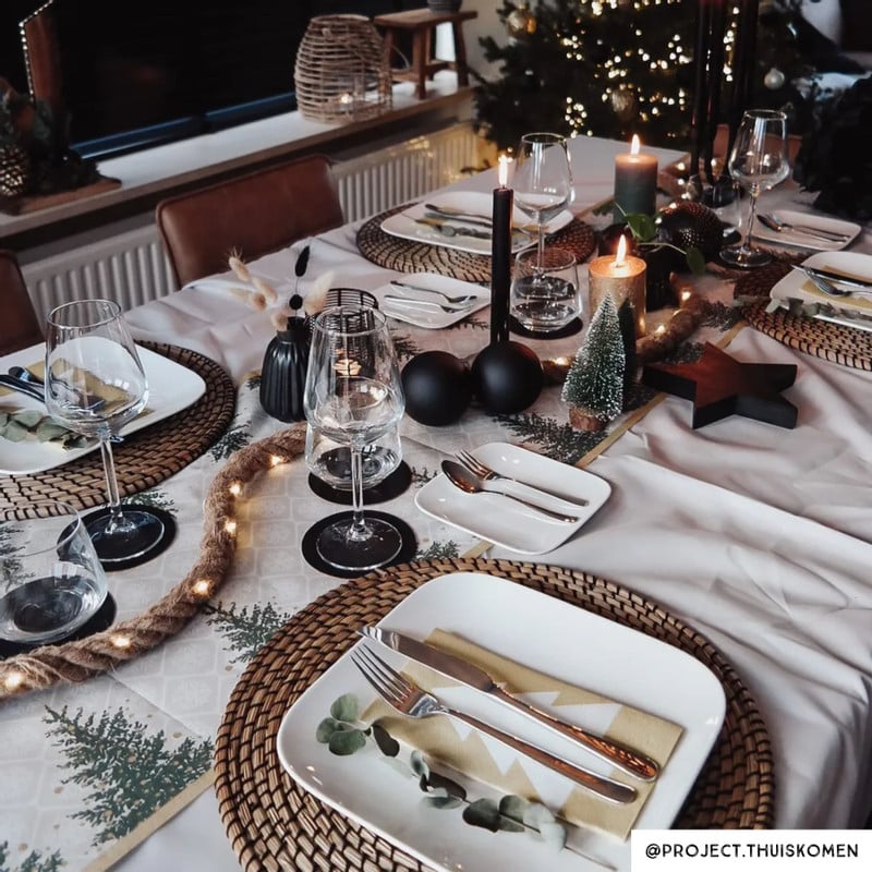 Dinerbord vierkant - 26x26 cm