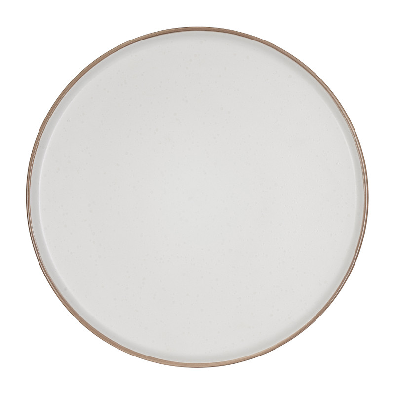 Bord Aurora - wit - ⌀26 cm 