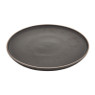 Bord Aurora - zwart -⌀26 cm