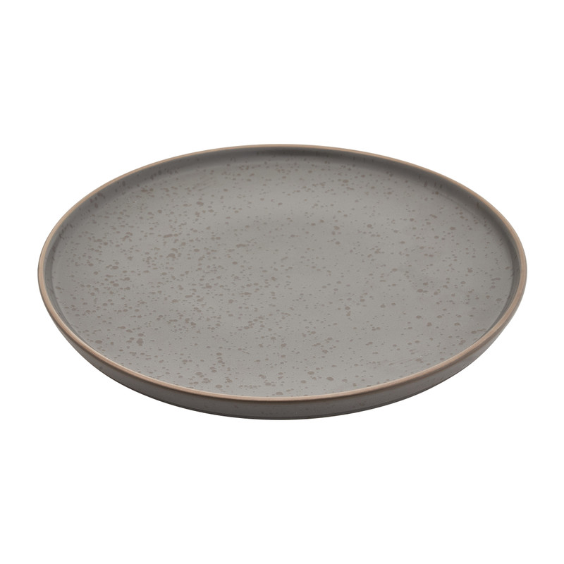 Bord Aurora - grijs - ⌀26 cm