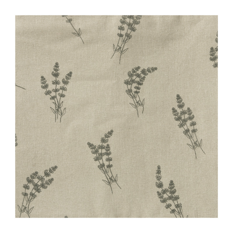 Tafelkleed bloemen - bruin - 140x240 cm