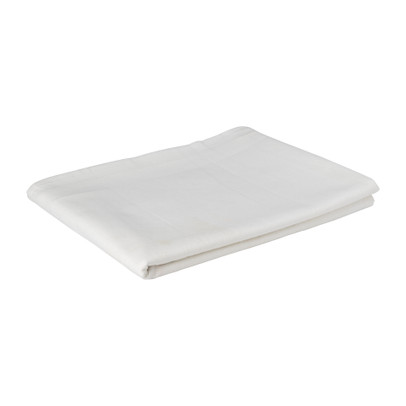 Tafelkleed wit - katoen/polyester - 140x240 cm
