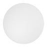 Tafelkleed rond - wit - ø180 cm