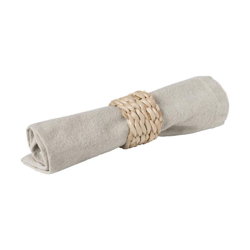 Servetring riet - naturel - ø5 cm
