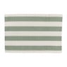 Placemat streep - groen - set van 2