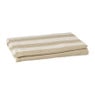 Tafelkleed gestreept groot - wit/beige - 145x320 cm