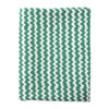 Tafelkleed zigzag - groen/wit - 140x240 cm
