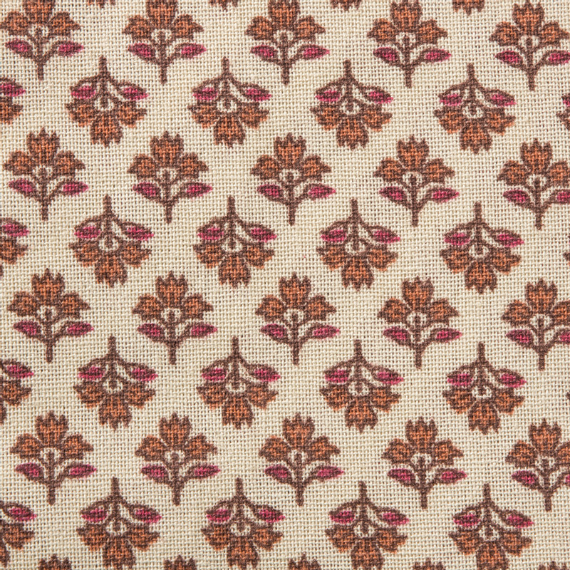 Tafelkleed print - rood - 140x240 cm