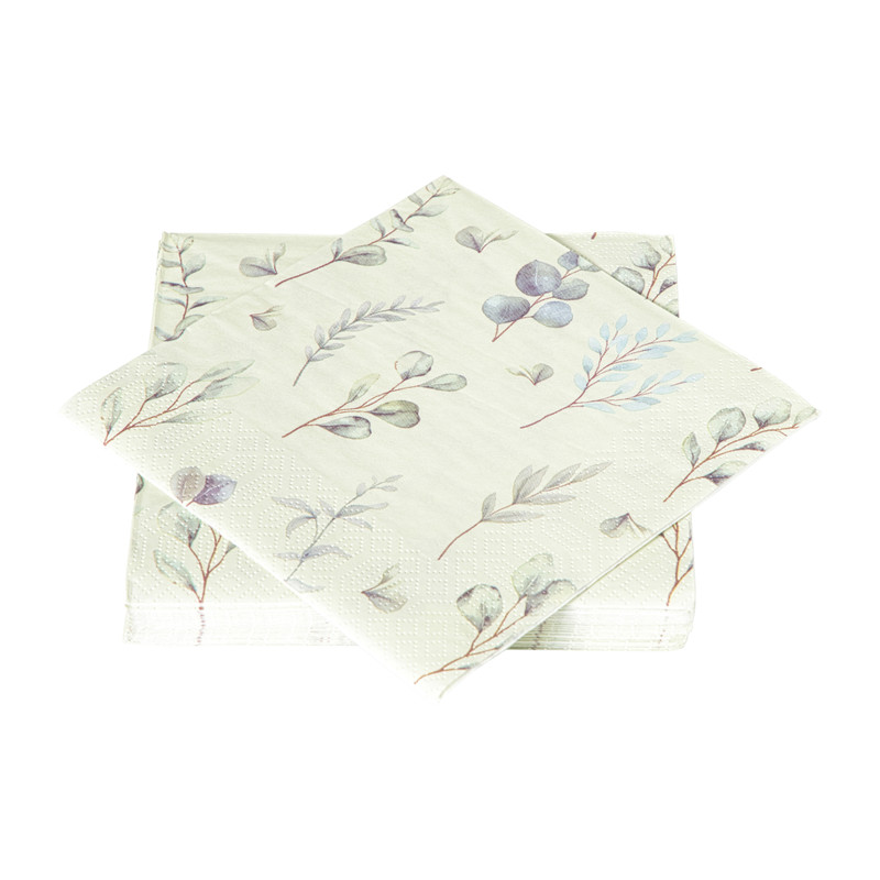 Servetten botanisch - 33x33 cm - set van 20