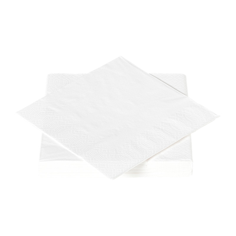 Servetten wit - 33x33 cm - set van 20