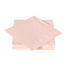 Servetten lichtroze - 33x33 cm - set van 20