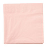 Servetten lichtroze - 33x33 cm - set van 20