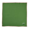 Servetten streep - groen/wit - set van 2 - 40x40 cm