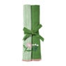 Servetten streep - groen/wit - set van 2 - 40x40 cm