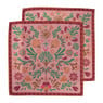 Servetten print - multikleur - set van 2 - 40x40 cm