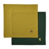 Servetten olijf en citroen - groen/geel - 40x40 cm