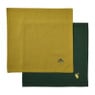 Servetten olijf en citroen - groen/geel - 40x40 cm