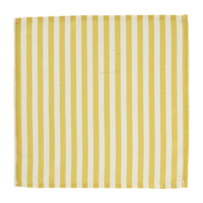 Servetten olijf/citroen - geel/groen - set van 2 - 40x40 cm