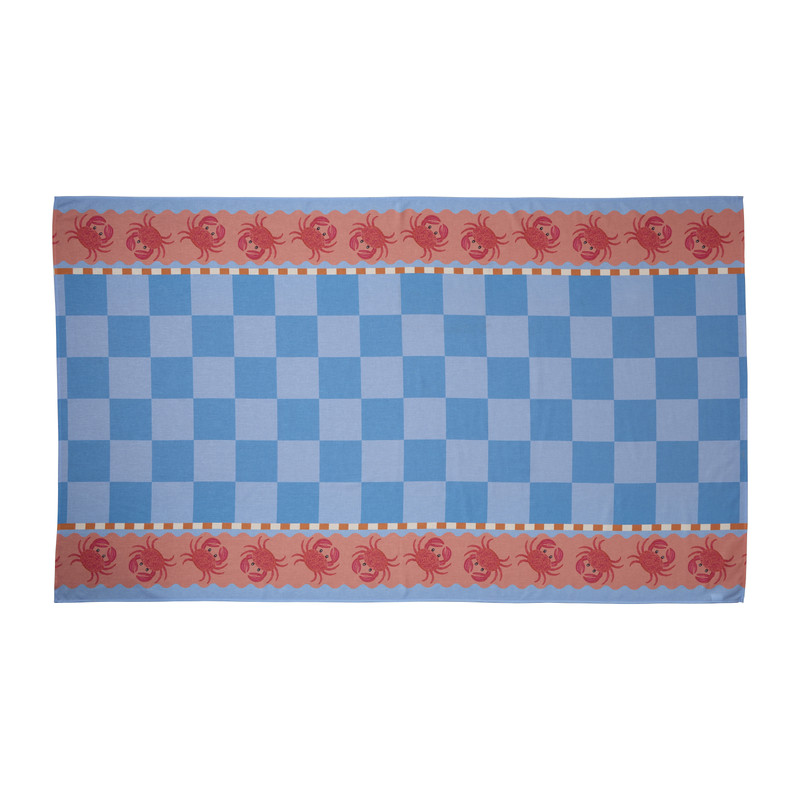 Tafelkleed krab -  multikleur - 140x240 cm