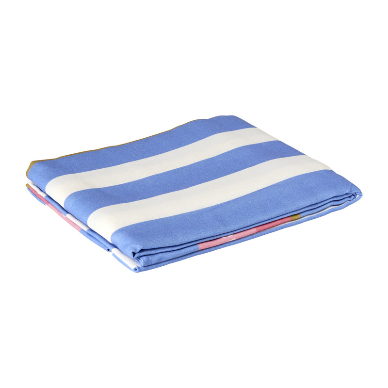 Tafelkleed streep - multikleur - 140x260 cm - Happy at Home by Sanny