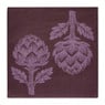 Servetten artisjok - paars - 33x33 cm