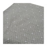 Tafelkleed met sterren - grijs - 140x200 cm