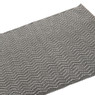 Placemat zigzag - 48x33 cm - grijs
