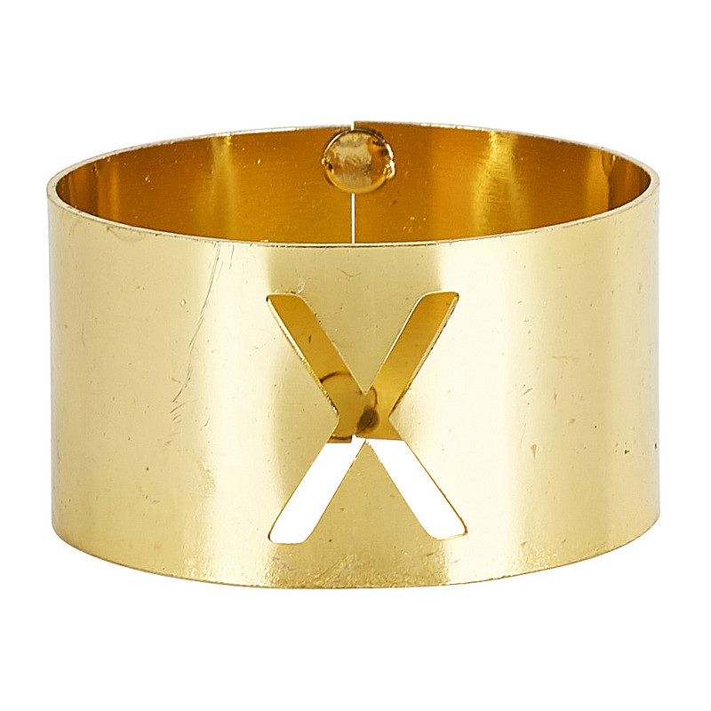 Servetring goud - ø4.5 cm