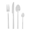 Bestekset Lugano - zilverkleurig - 16-delig