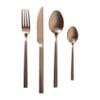 Bestekset - rose goud - 16-delig - 4 persoons