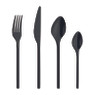 Amefa trend bestek - zwart - 16-delig - 4 persoons