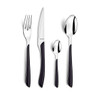 Bestekset Eclat - Amefa - zilver/zwart - 16 delig - 4 persoons