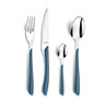 Bestekset Eclat - Amefa - zilver/blauw - 16 delig - 4 persoons