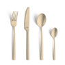 Bestekset Manille - Vintage champagnekleurig - 16-delig - 4 persoons