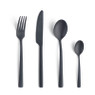 Bestekset Manille - Zwart - 16-delig - 4 persoons