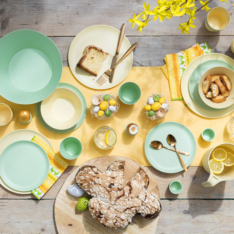 Bestekset - mat goud - 16-delig