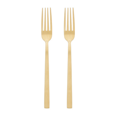 Tafelvorken - goudkleurig - set van 2