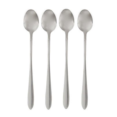 Koffielepels - lang - set van 4