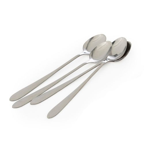 Koffielepels - lang - set van 4