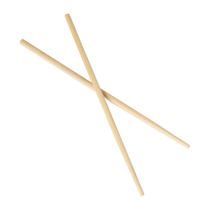 Schaaltje met eetstokjes - geel/zwart - ø14.7x9 cm