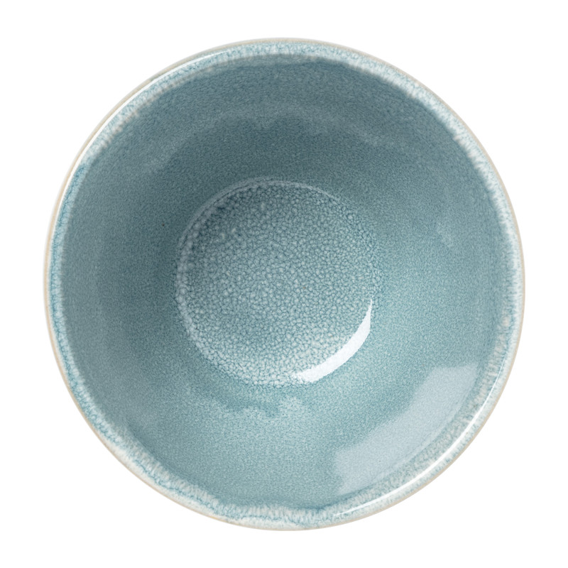 Schaal facet - turquoise - ⌀9x5.7 cm 