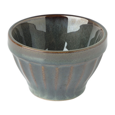 Schaal facet - groen - ⌀9x5.7 cm 