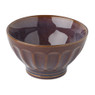 Schaal facet - bruin - ⌀13x7.5 cm 