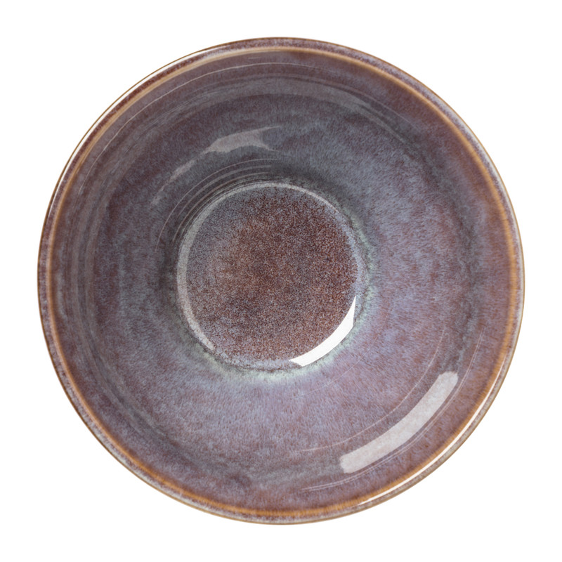 Schaal facet - lichtblauw - ⌀13x7.5 cm 