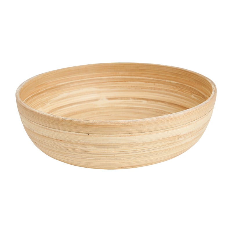 Bamboe schaal - ⌀25 cm