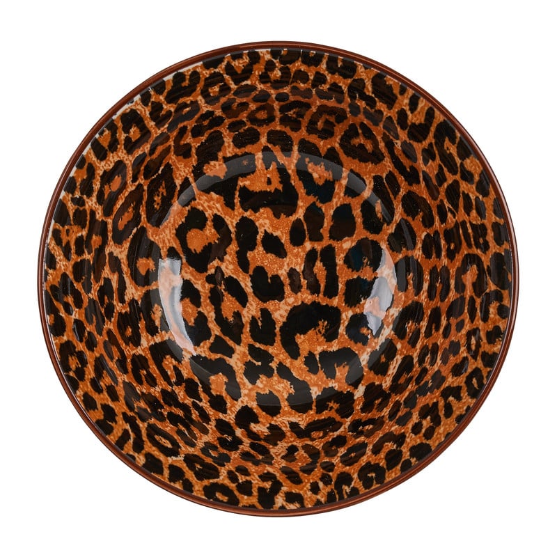 Schaal zoe - panter- ø15.5x7 cm 
